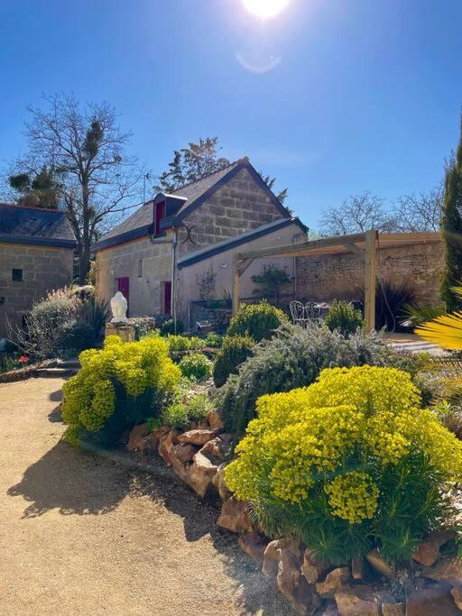 Maisons De Campagne. Gite Vert. Brigne Eksteriør bilde
